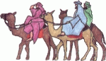koningen op kameel